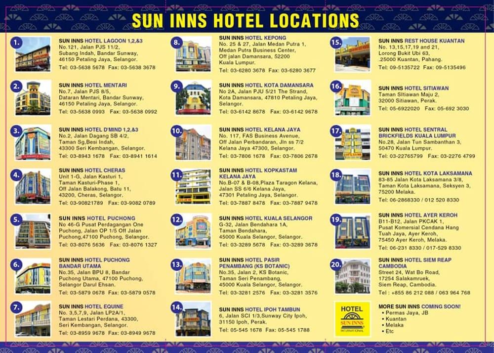 Sun Inns Hotel Sentral, Brickfields Куала Лумпур Екстериор снимка